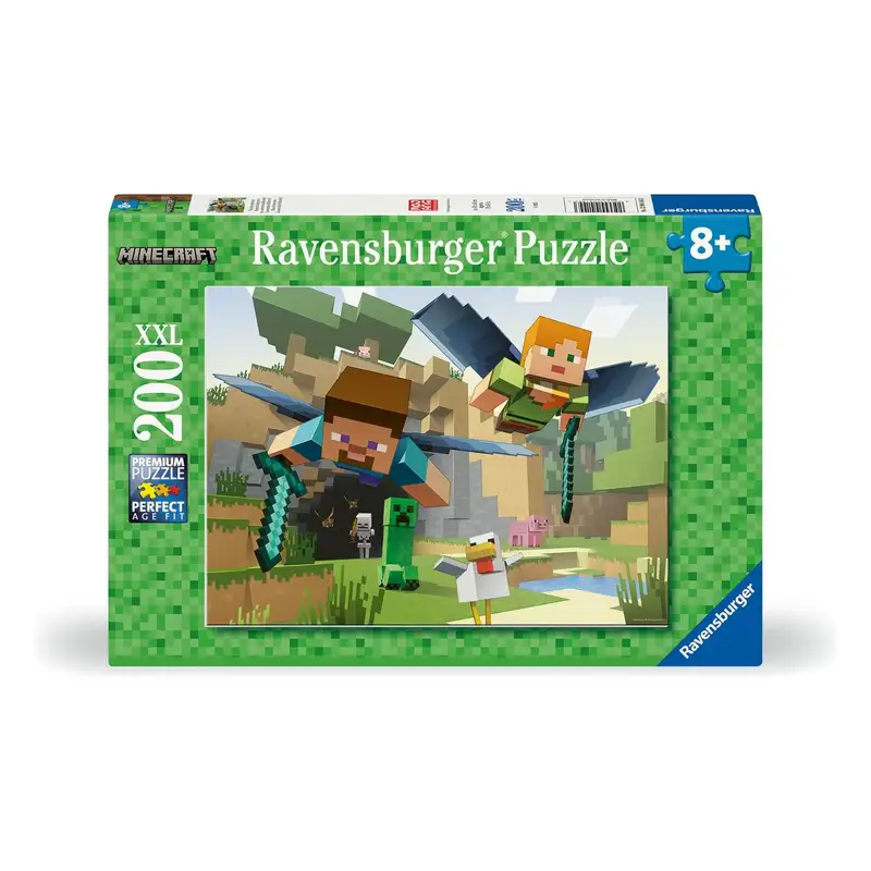 Ravensburger Rompecabezas 12004144 Aventuras De Minecraft