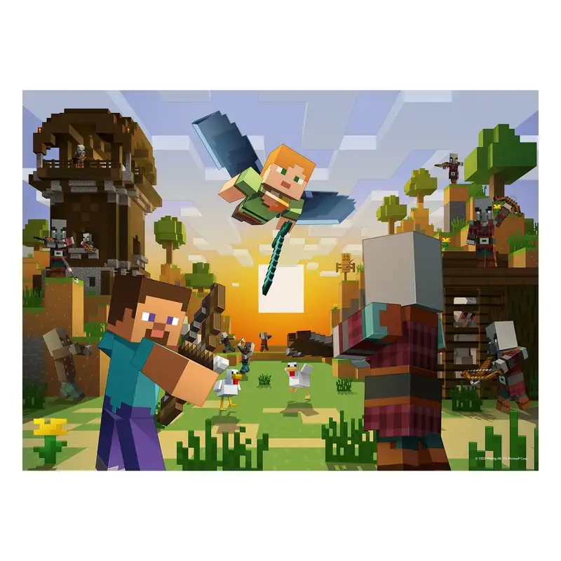 Ravensburger Rompecabezas 12004177 Minecraft 150 Piezas