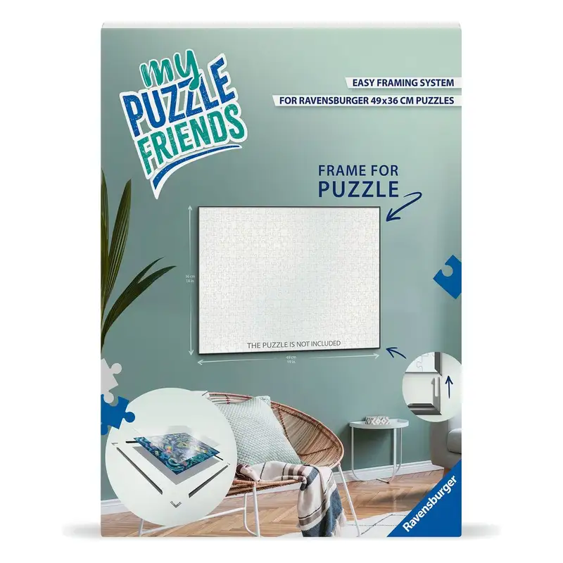 Ravensburger Rompecabezas 17900 8 Marco de tamaño 50 x 37 cm para 500 piezas