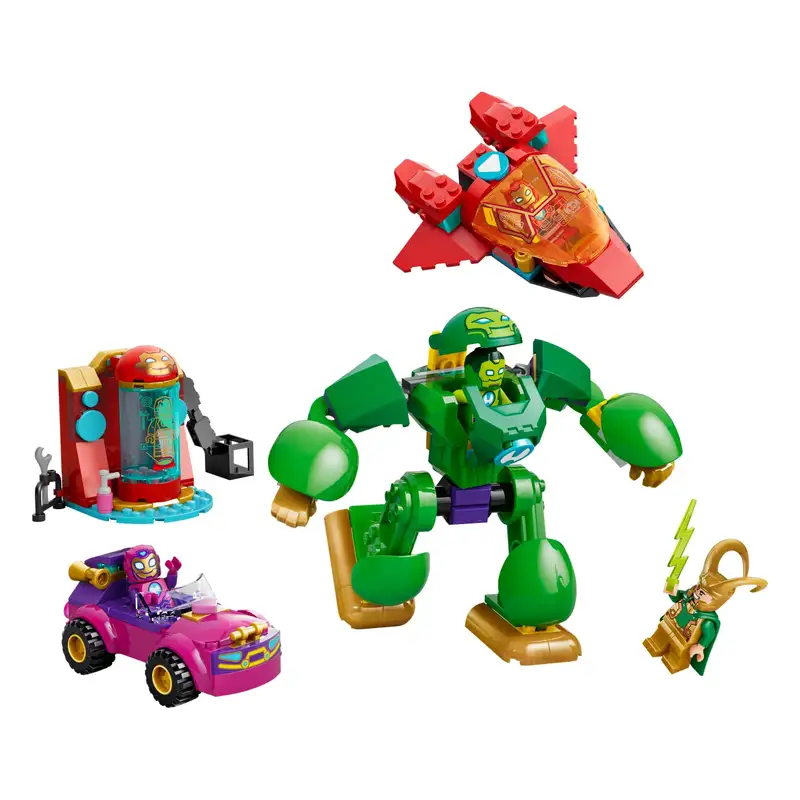 Lego Marvel 11211 Loki Vs Equipo De Iron Man