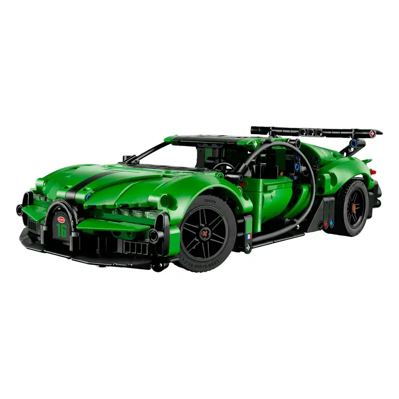 Lego Technic 42241 Hiperauto Bugatti Chiron Pur Sport Verde