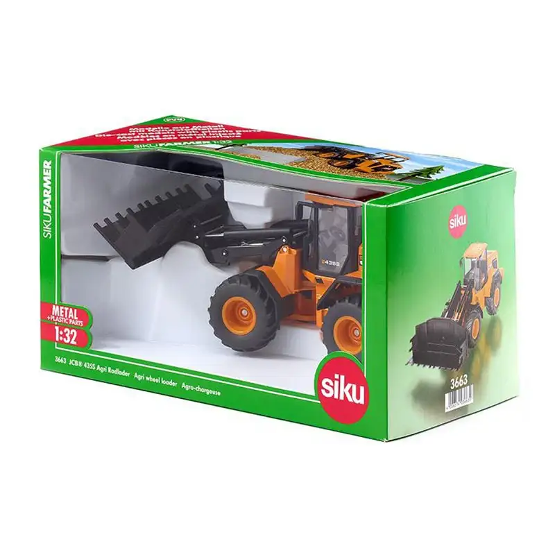 Siku Farmer 3663 Cargadora De Ruedas Jcb 435S Agri Escala 132