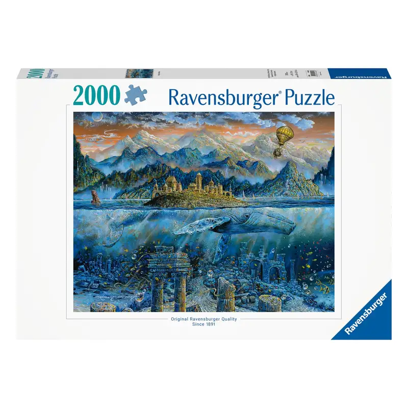 Ravensburger Rompecabezas 164646 La Ballena Sabia 2000 Piezas