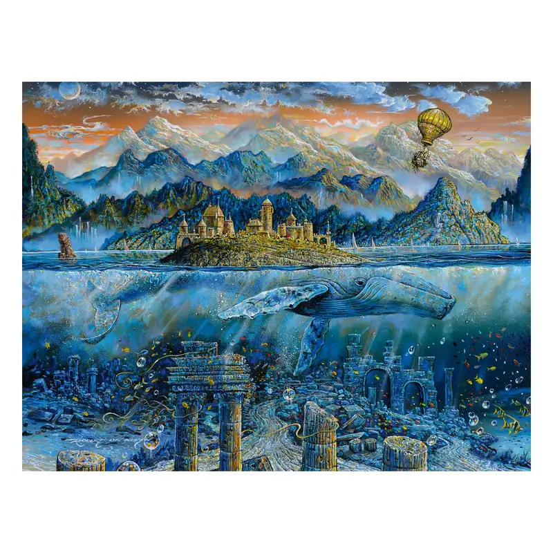 Ravensburger Rompecabezas 164646 La Ballena Sabia 2000 Piezas