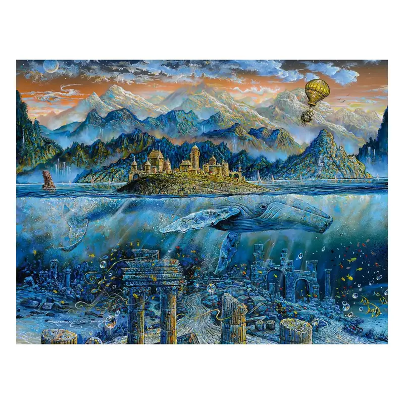 Ravensburger Rompecabezas 164646 La Ballena Sabia 2000 Piezas