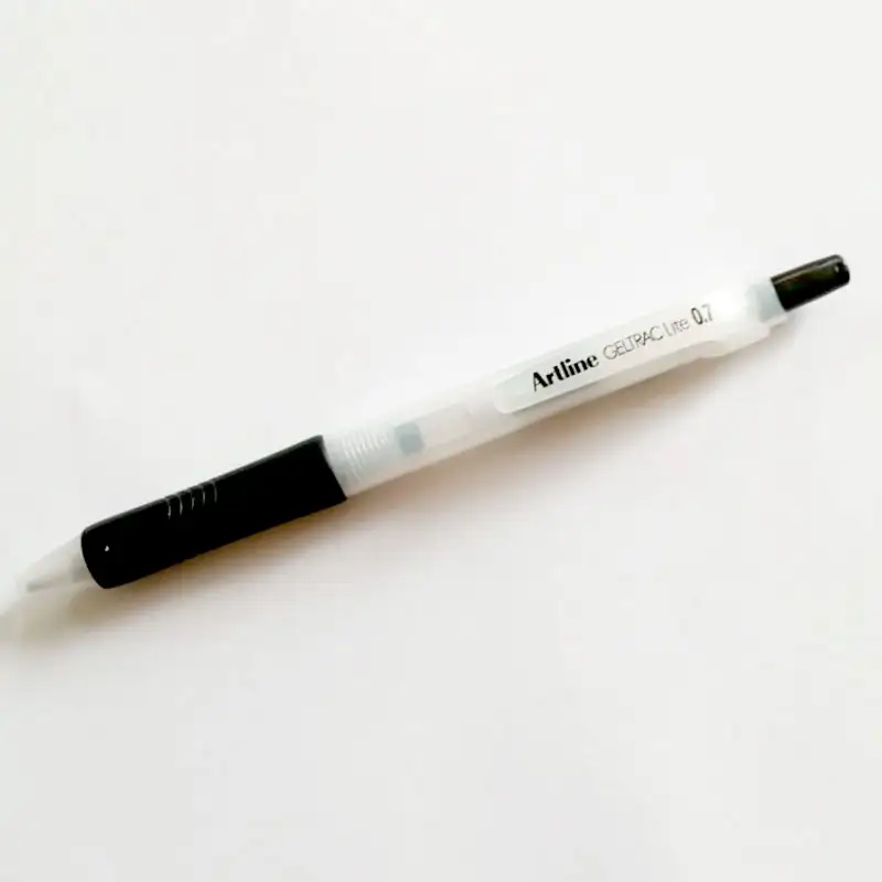 ARTLINE Boligrafo Gel Retractil Negro