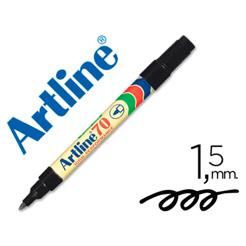 ARTLINE Marcador Perman.Ek-70 Negro