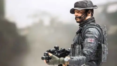 Promocional: Figura Call Of Duty Modern Warfare Capitan Price