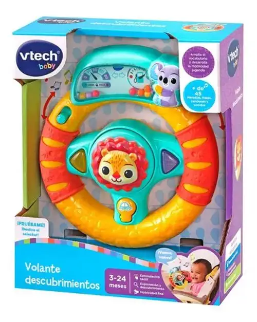 Vtech Baby 80-536622 Sonajero Volante De Descubrimientos