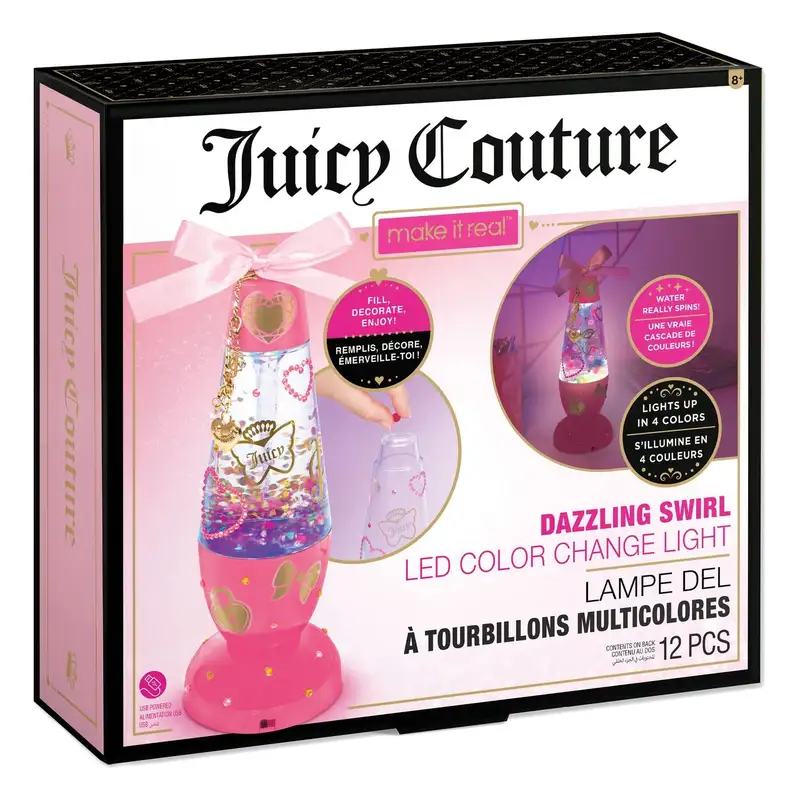 Make It Real Diy 4472 Juicy Couture: Luz Led Cambio De Color Espiral Brillante