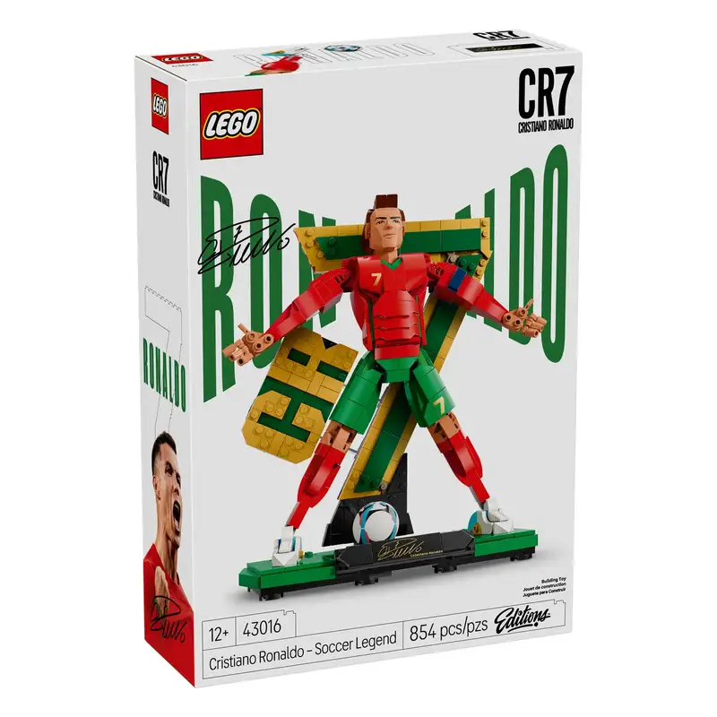 Lego Editions 43016 Cristiano Ronaldo Leyenda Del Futbol