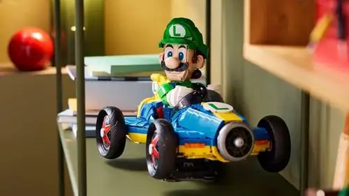 Lego Super Mario Bros 72050 Mario Kart: Luigi Y Mach 8