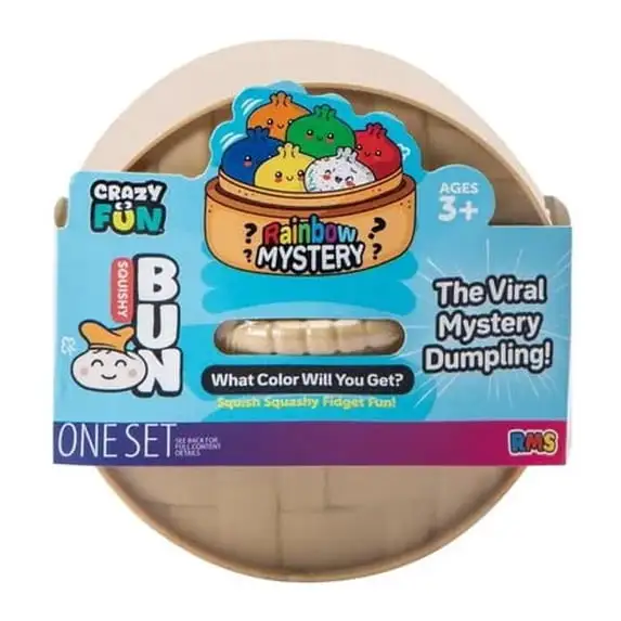 RMS Squishy Dumplings 24781 Misterio Tie Dye Dq 3.5 Pulgadas Surtido